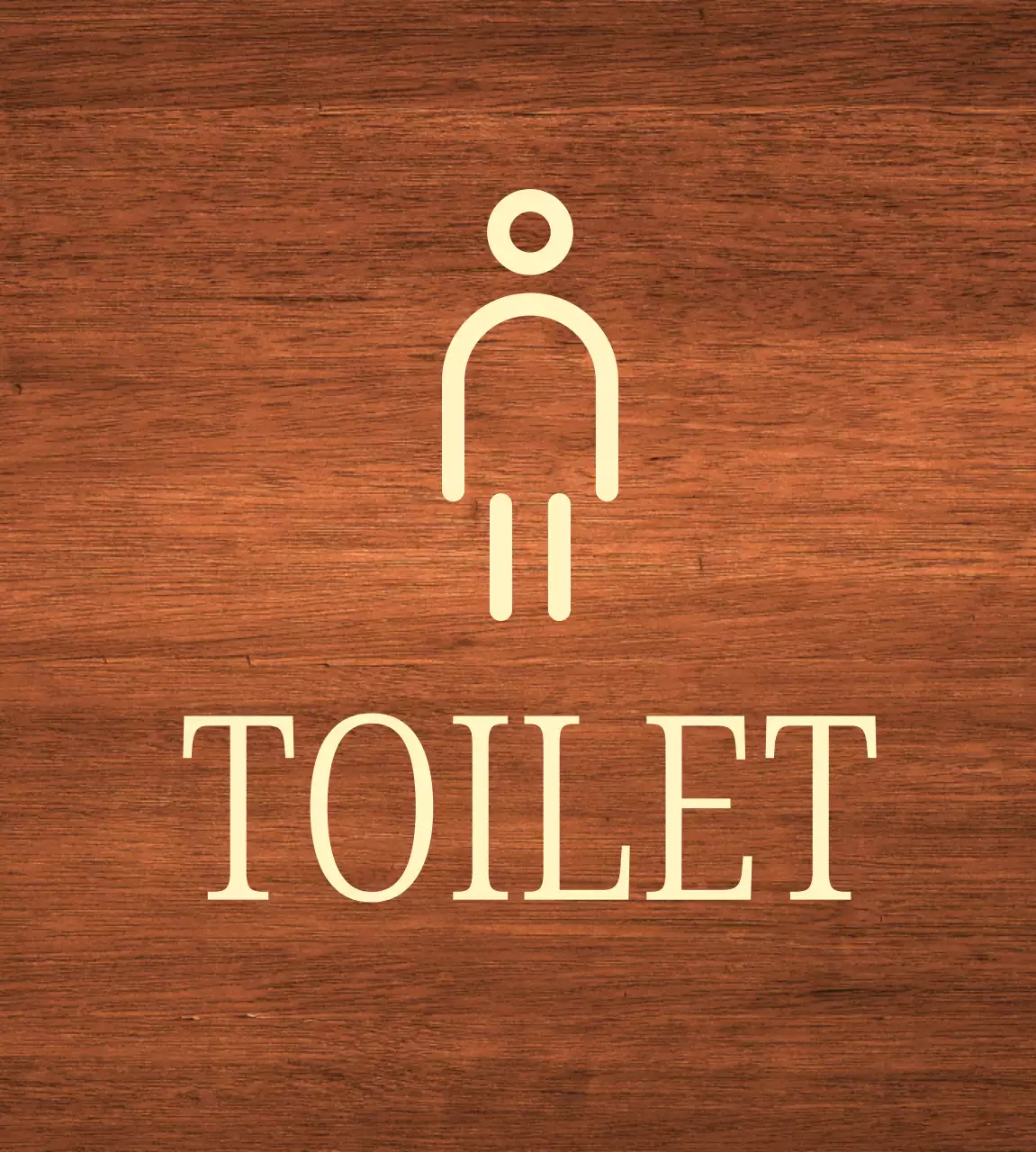 ベージュ 男 アイコン トイレの位置案内