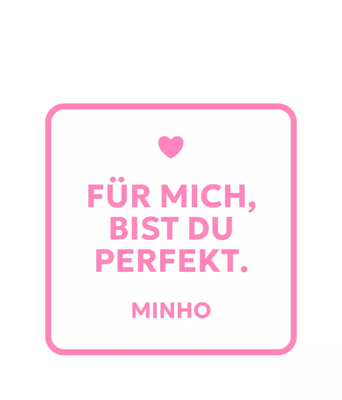 Gestaltet mit schönem Text