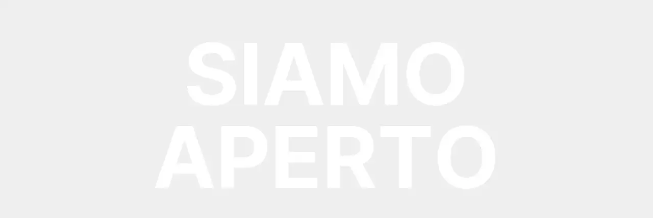 Tipografia bianco-rossa per pulire gli orari di funzionamento