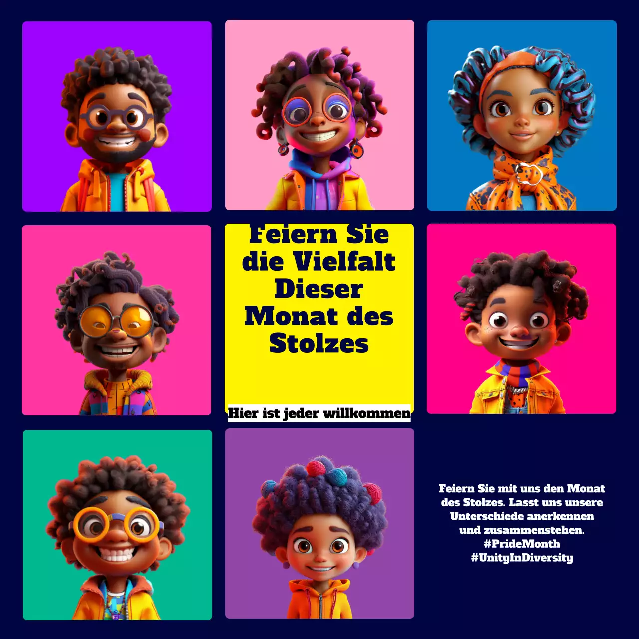 Feiern Sie die Vielfalt in diesem Monat des Stolzes