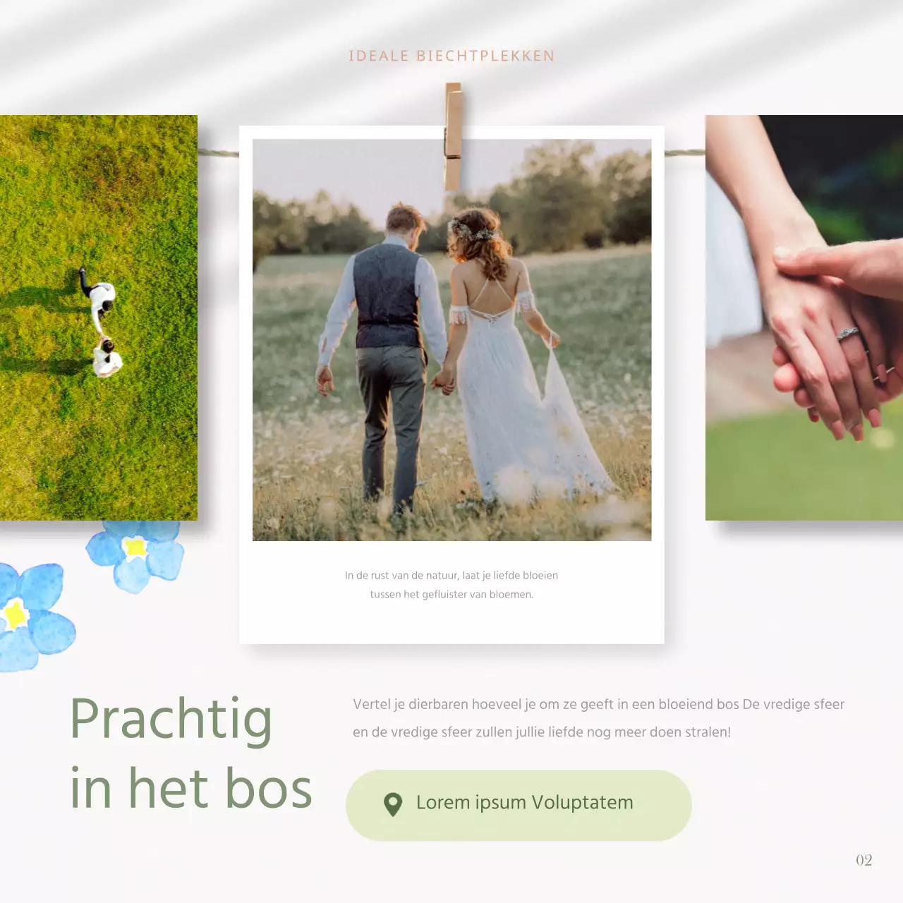 Een moderne plek om te biechten in chartreuse en witte post