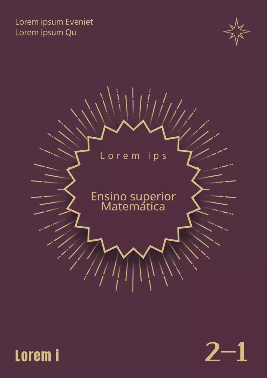 Livro de perguntas do liceu com classe em vermelho e dourado