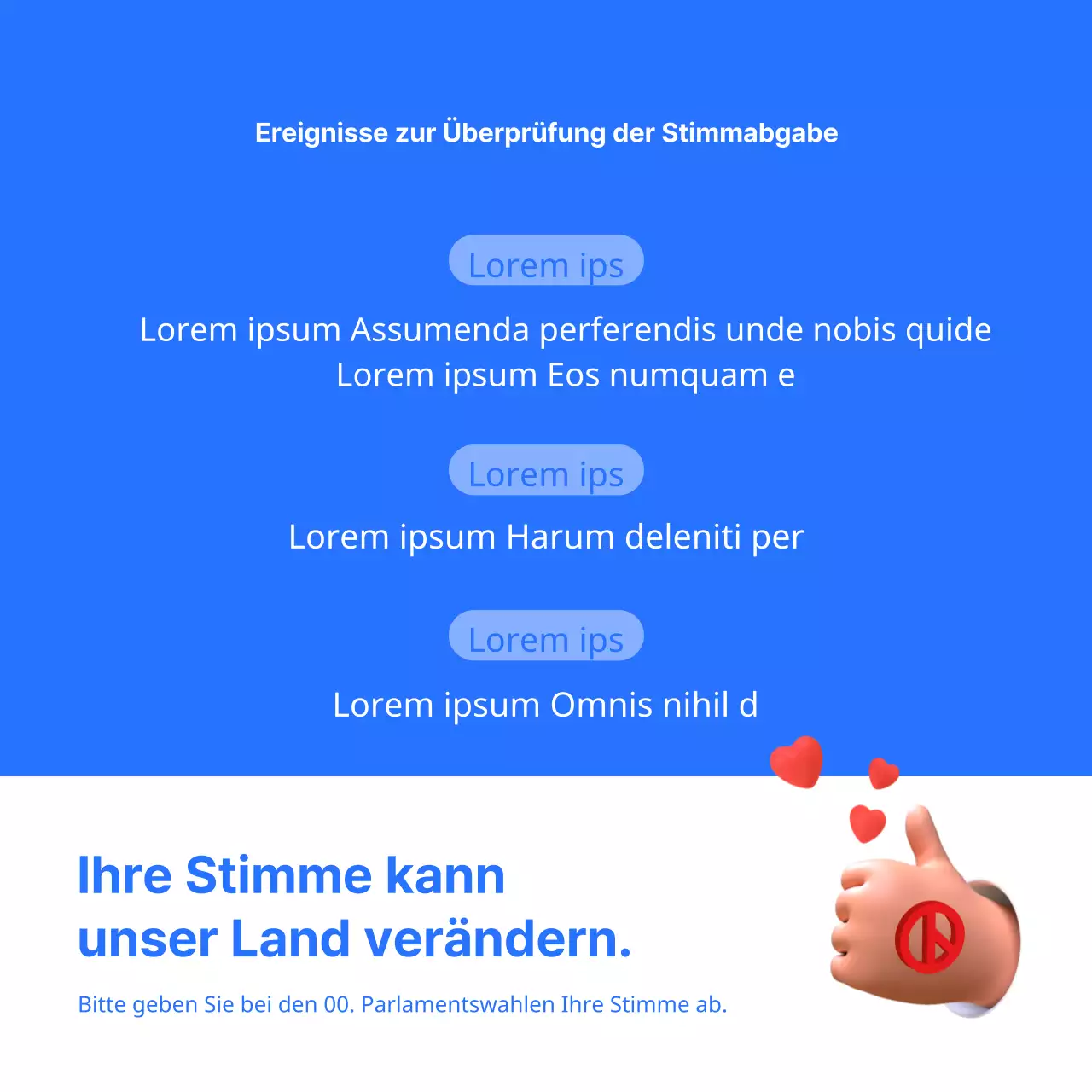 Was man über die blau-weiße Wahl wissen sollte