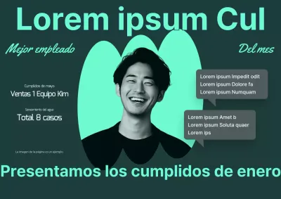 Una presentación de RRHH con sabor a menta y pop-art