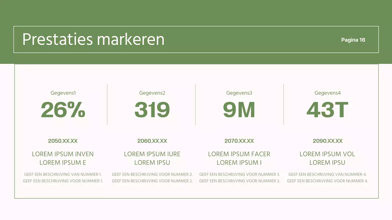 Eenvoudige, groene en roze rapporten voor NGO's