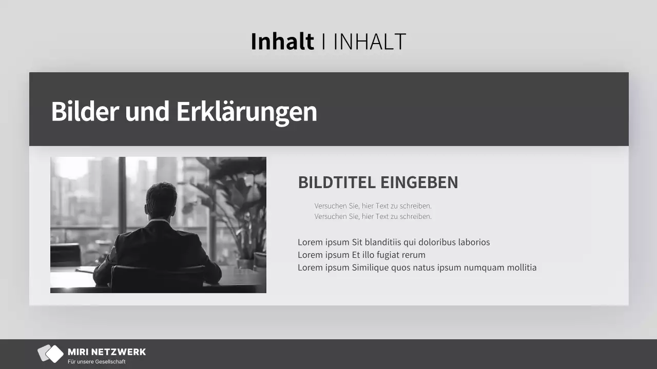 Einfache, grau-weiße Berichte für NGOs