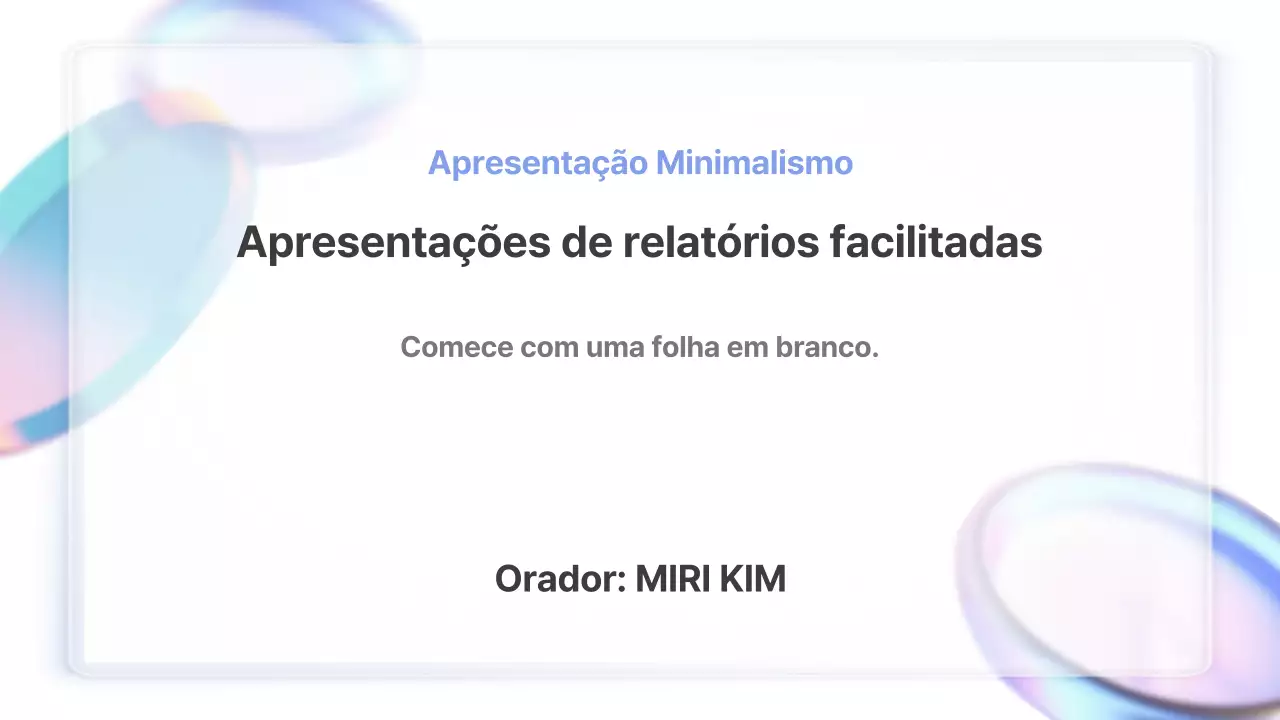 Relatórios simples, a azul e branco, curtos e sem conteúdo
