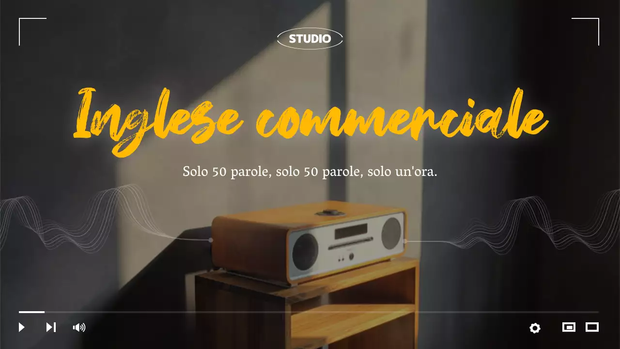 50 parole inglesi di lusso su sfondo grigio MainTitle