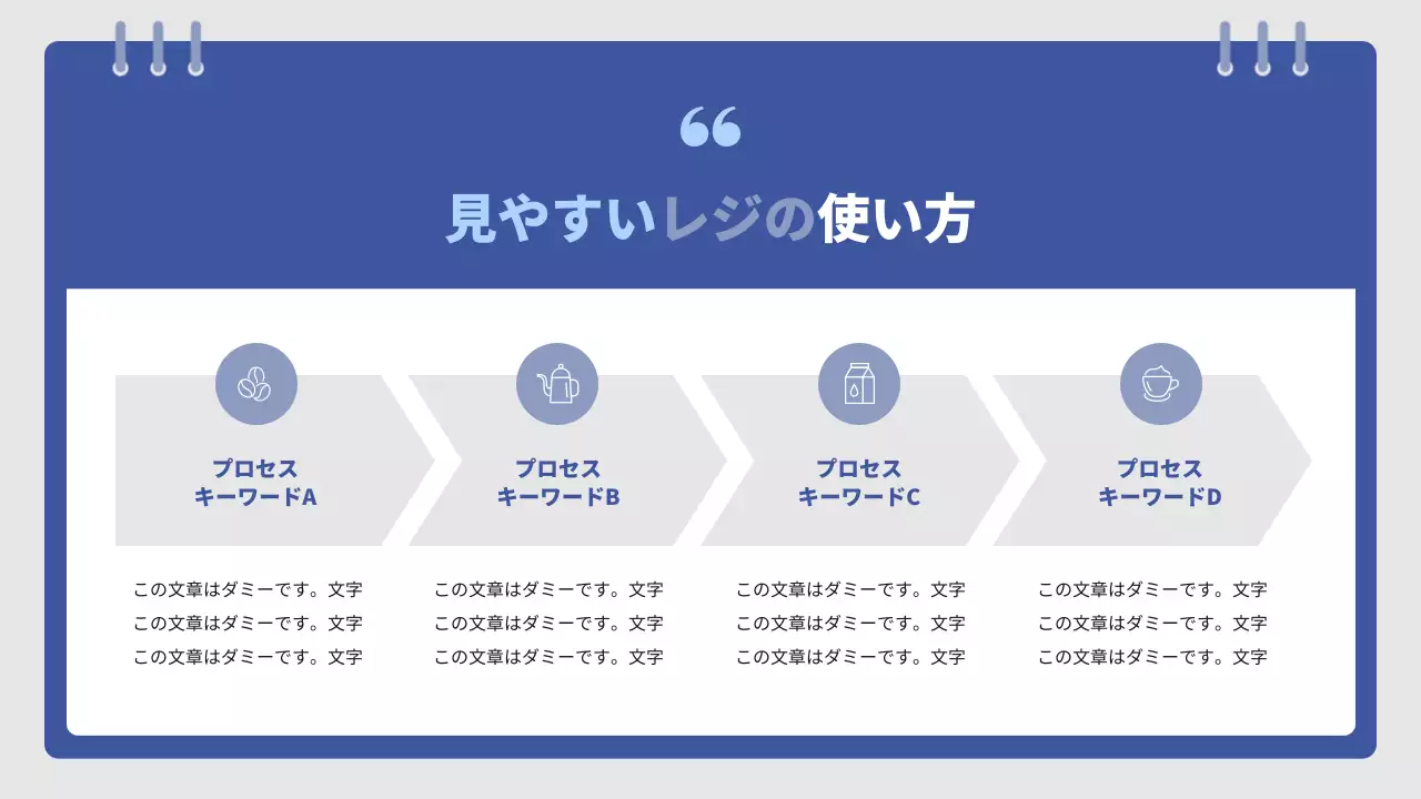 青 シンプル 教育 マニュアル プレゼンテーション