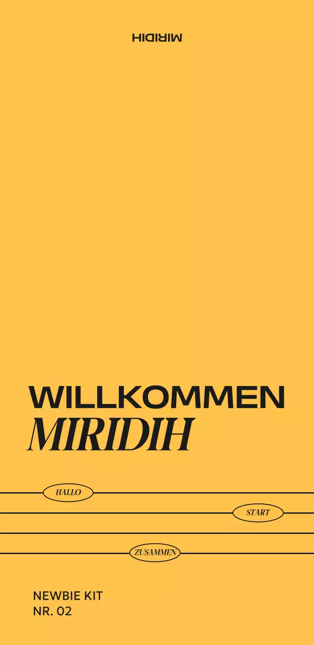 Entwurf eines Firmenkit-Konzepts