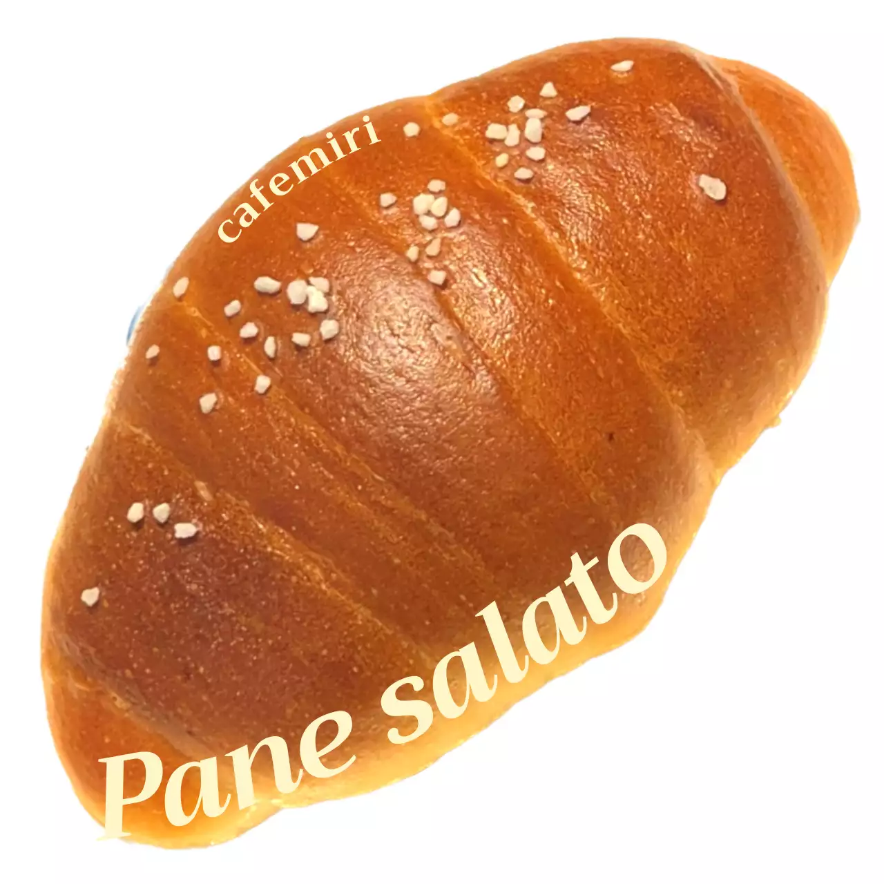 Merchandising promozionale per bar con l'immagine di un pane delizioso