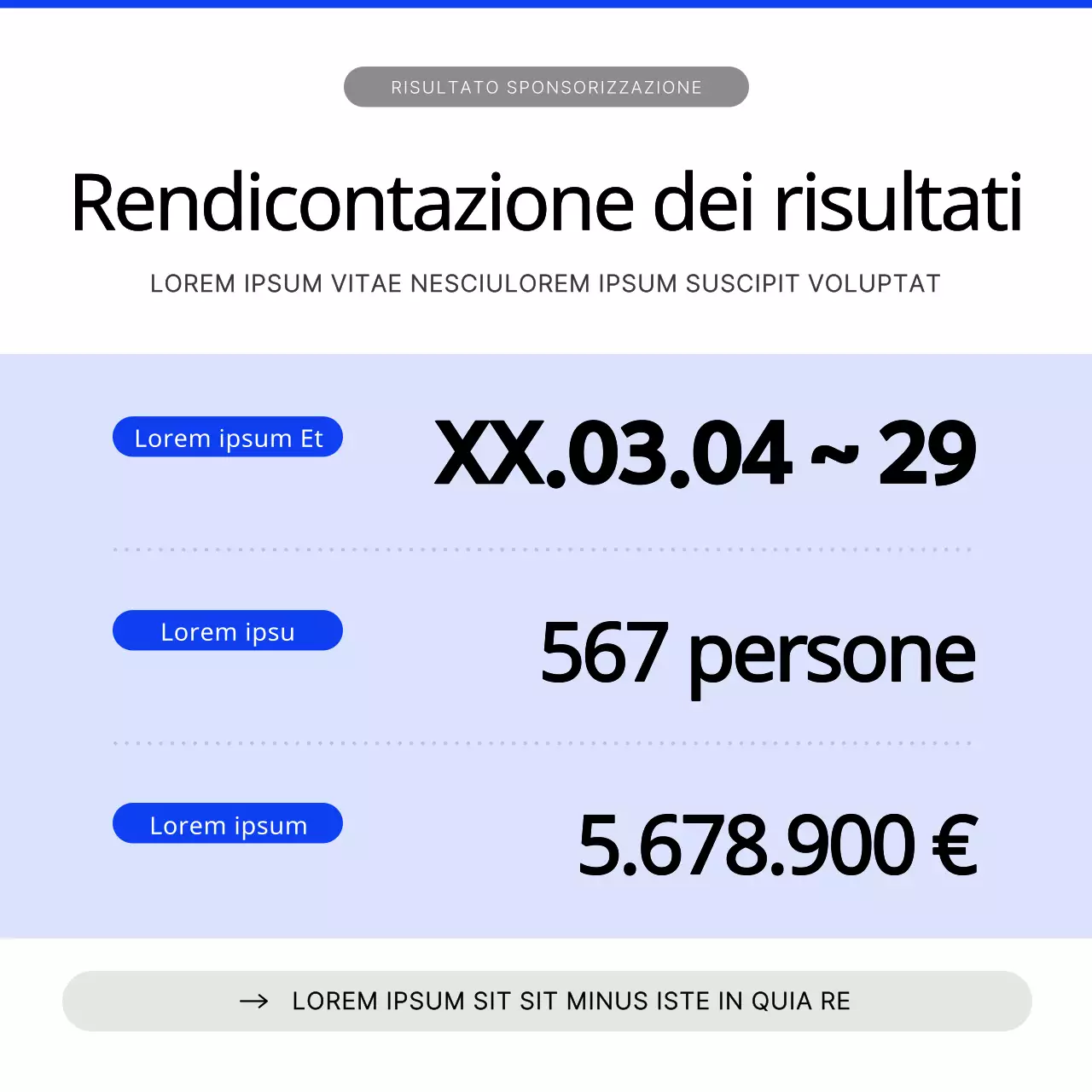 Una moderna guida alla raccolta fondi in blu e bianco