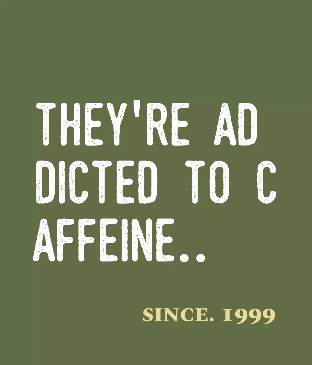 レタリングコンセプトのカフェグッズ