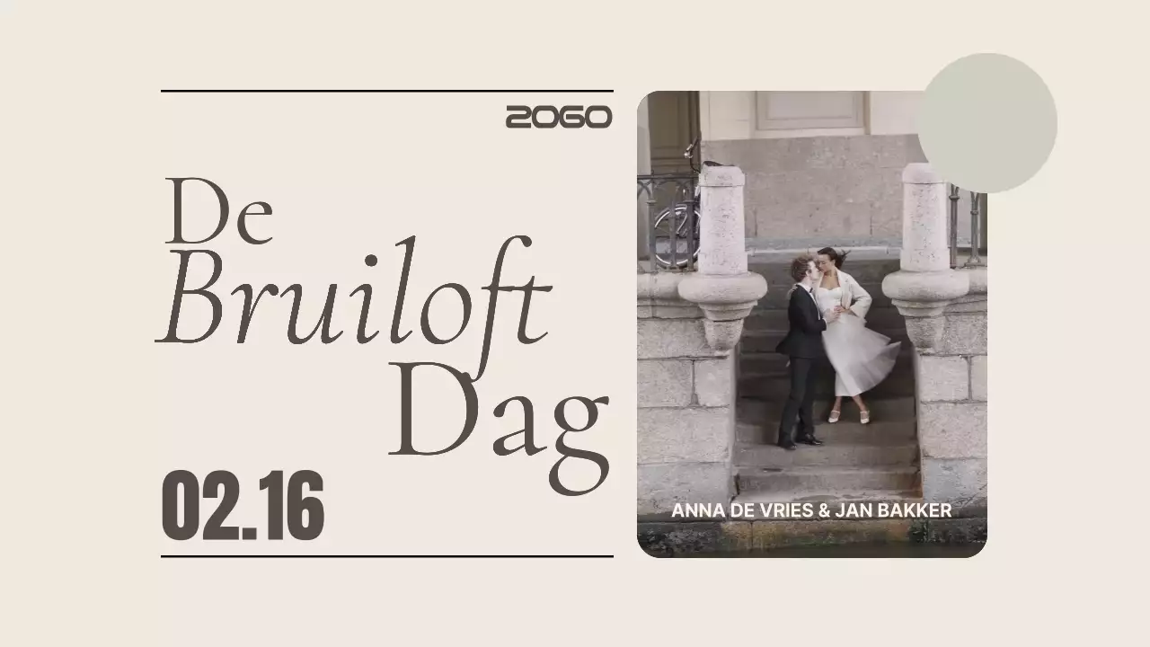 Een eenvoudig, makkelijk te maken beige aperitiefvideo