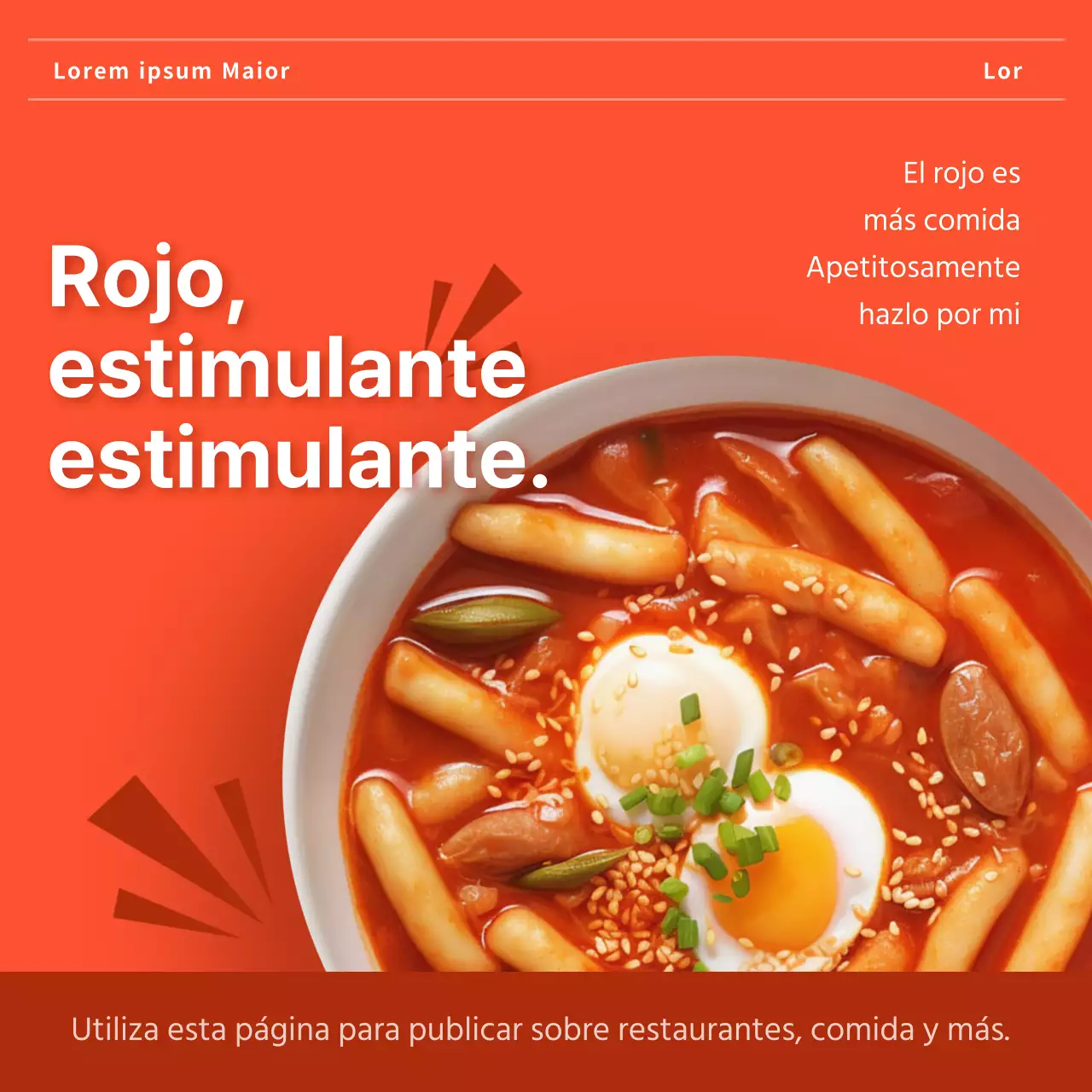 Una sencilla y colorida portada para redes sociales con colores negro y arco iris