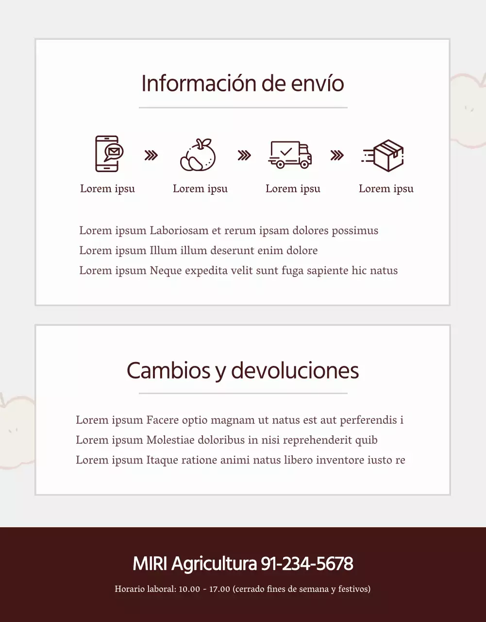 Promover la venta de manzanas de concepto natural rojas y grises