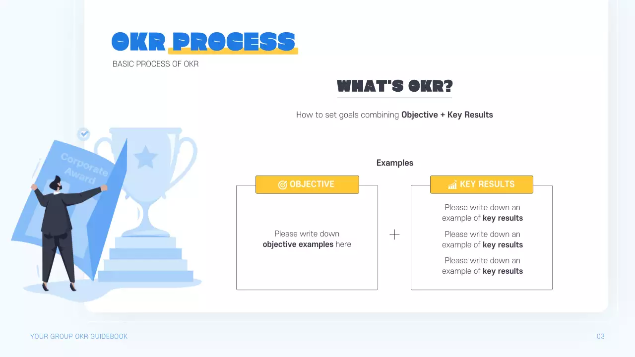 Blue Modern Business Guide Presentation