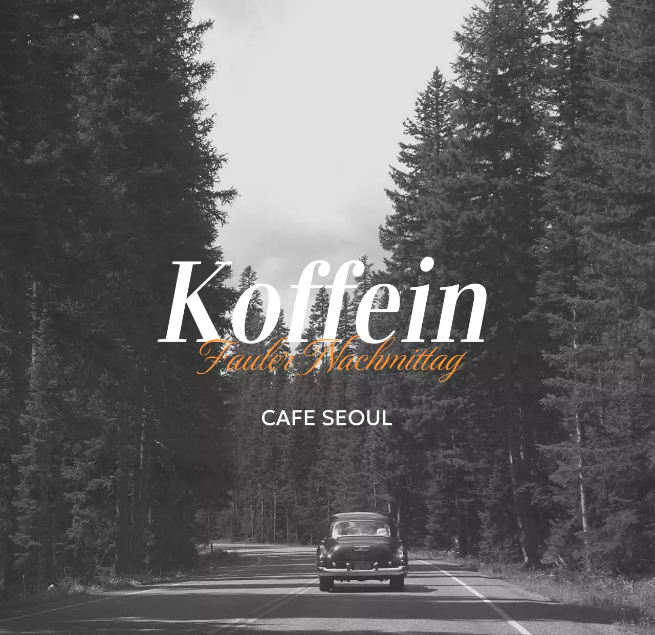 Schwarzer und orangefarbener kreisförmiger Rahmen Vintage-Ware