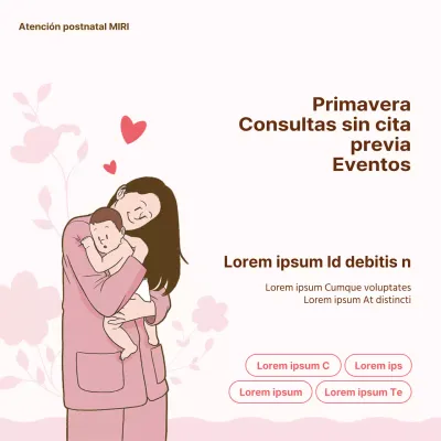 Promueva un sencillo evento de maternidad en casa en rosa y marrón