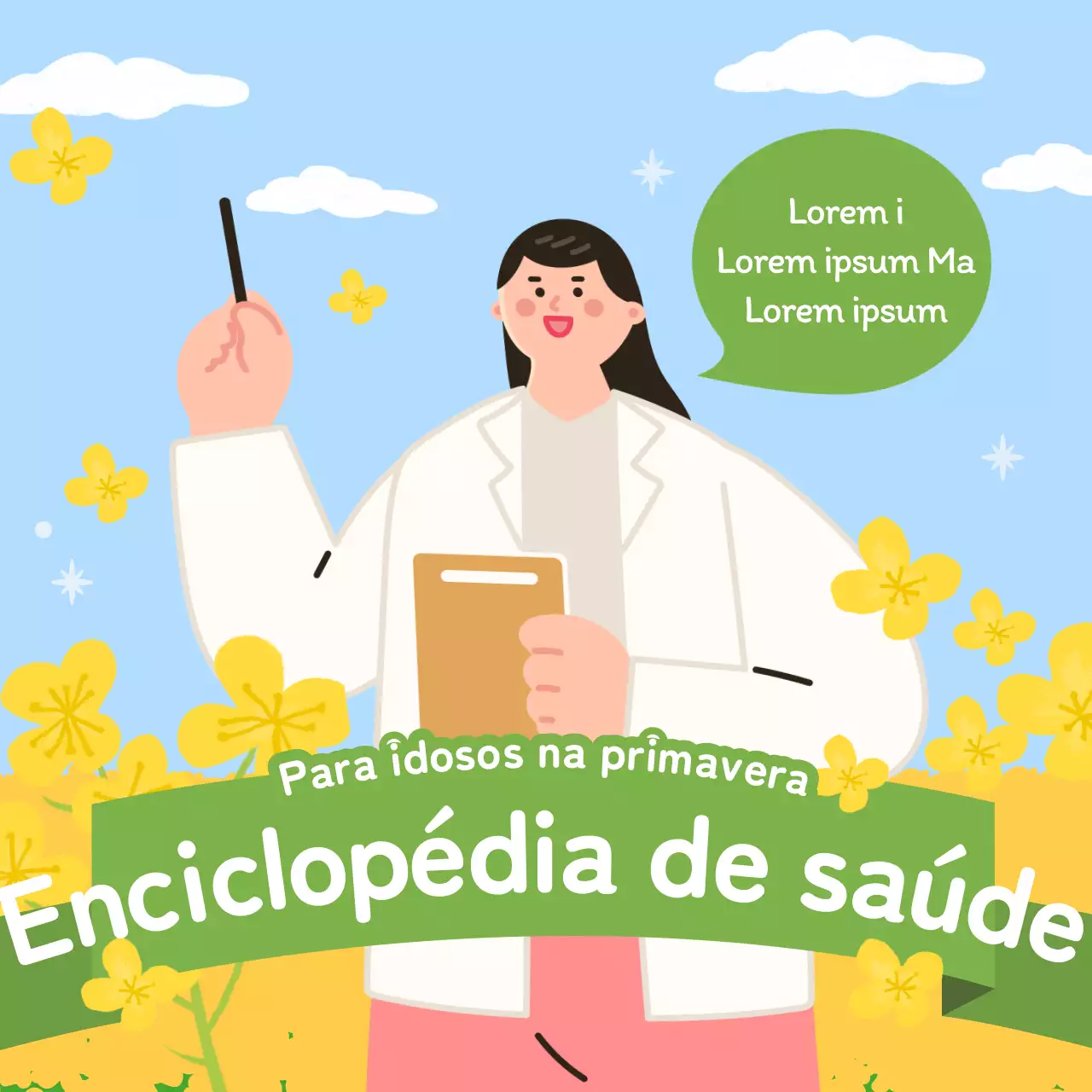 Conselhos de saúde para a bela cor verde e amarela da primavera