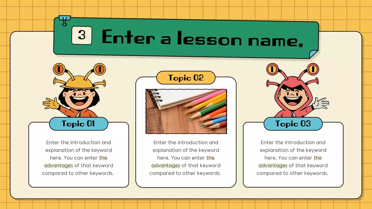 Apresentação da classe Green Retro Kids