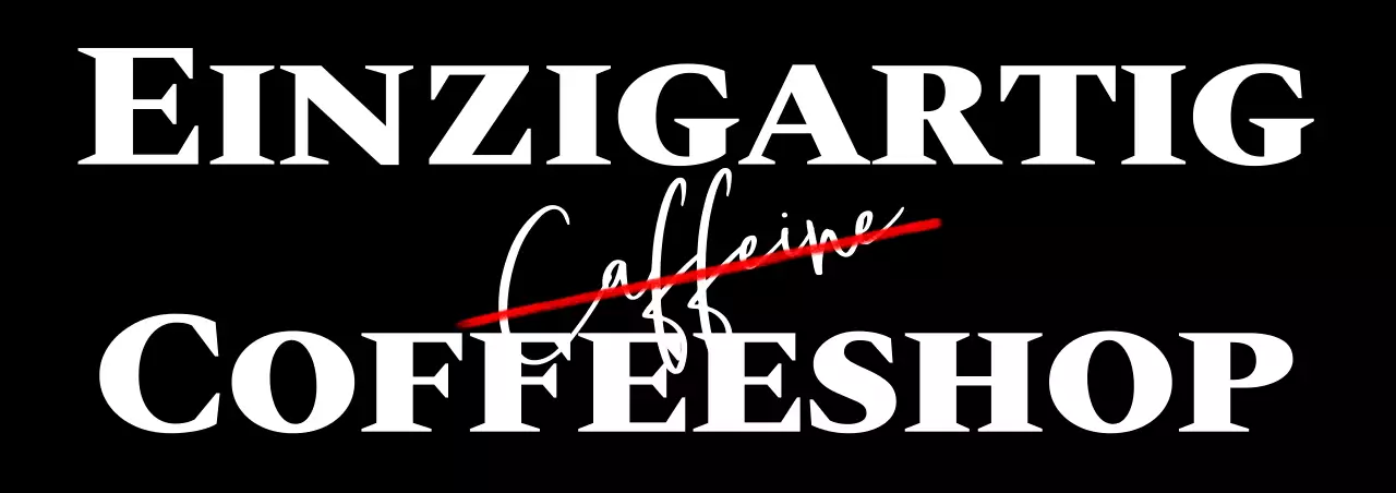 Zur Bewerbung eines Cafés mit einem Beschriftungskonzept