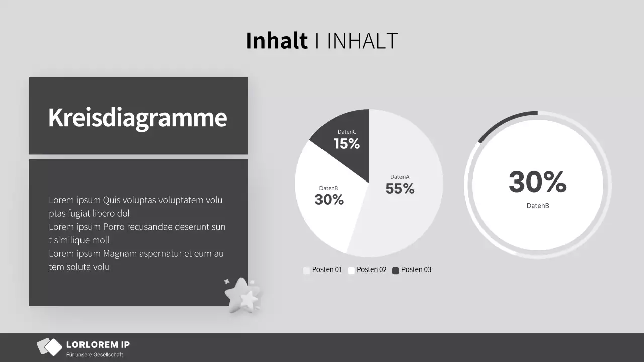 Einfache, grau-weiße Berichte für NGOs
