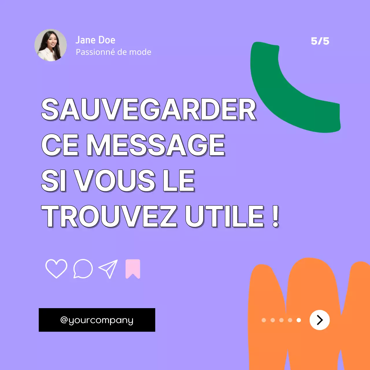 Pourpre et rose Conseils de mode tendance Publicité
