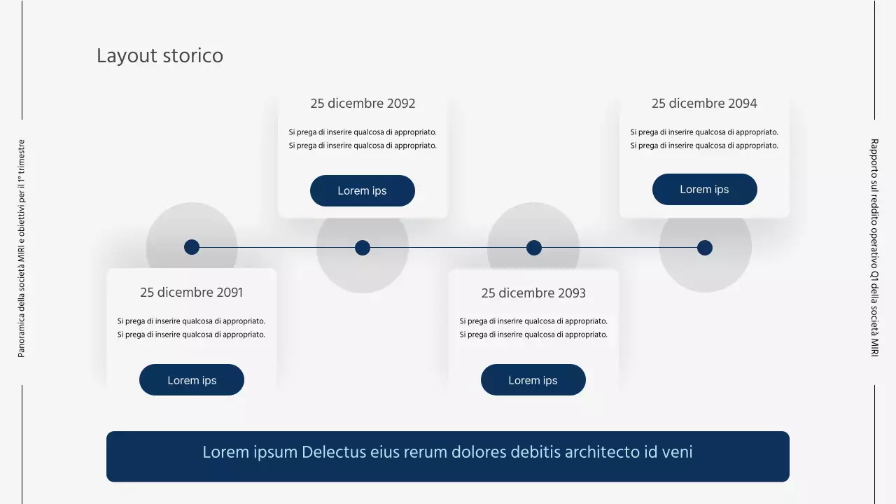 Rapporti di lavoro moderni in grigio e blu