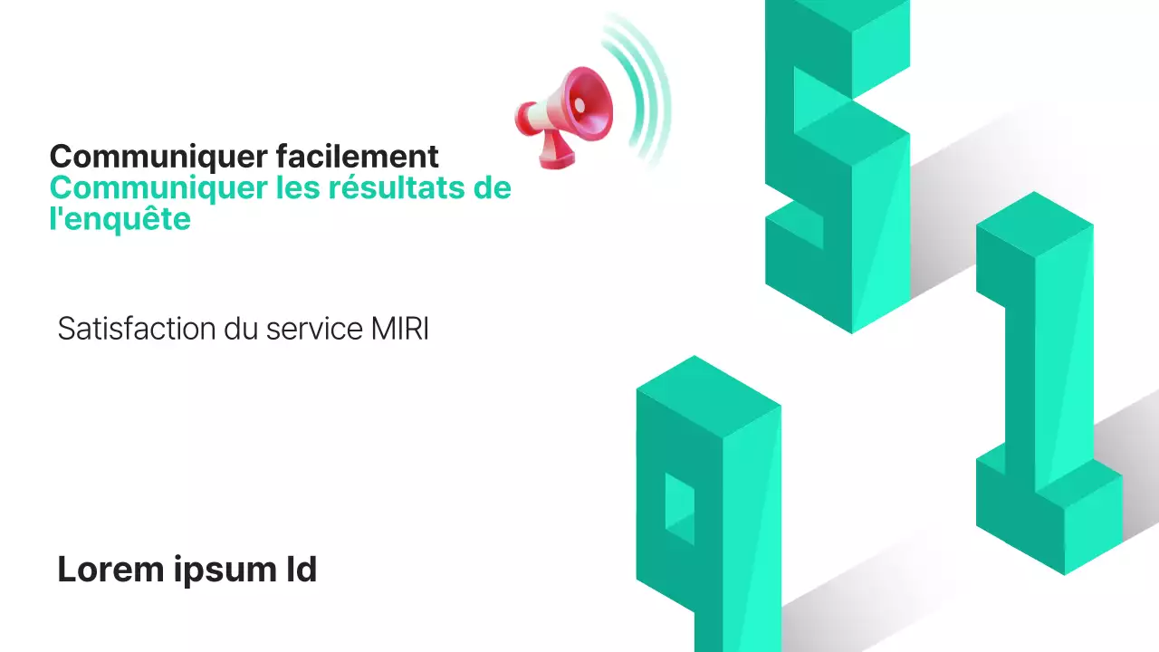 Rapports d'enquête minces et branchés