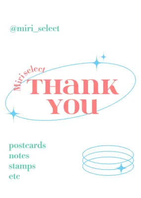 Ucapan terima kasih berwarna pastel