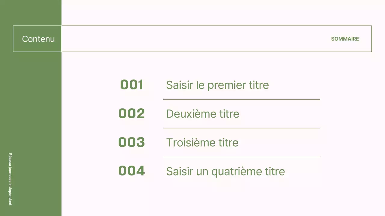 Des rapports simples, verts et roses pour les ONG
