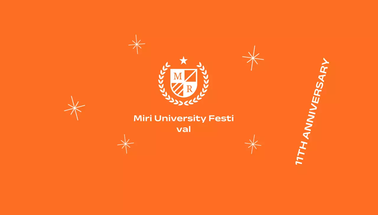 月桂樹のある学校ロゴとキラキラのある学校記念祭り