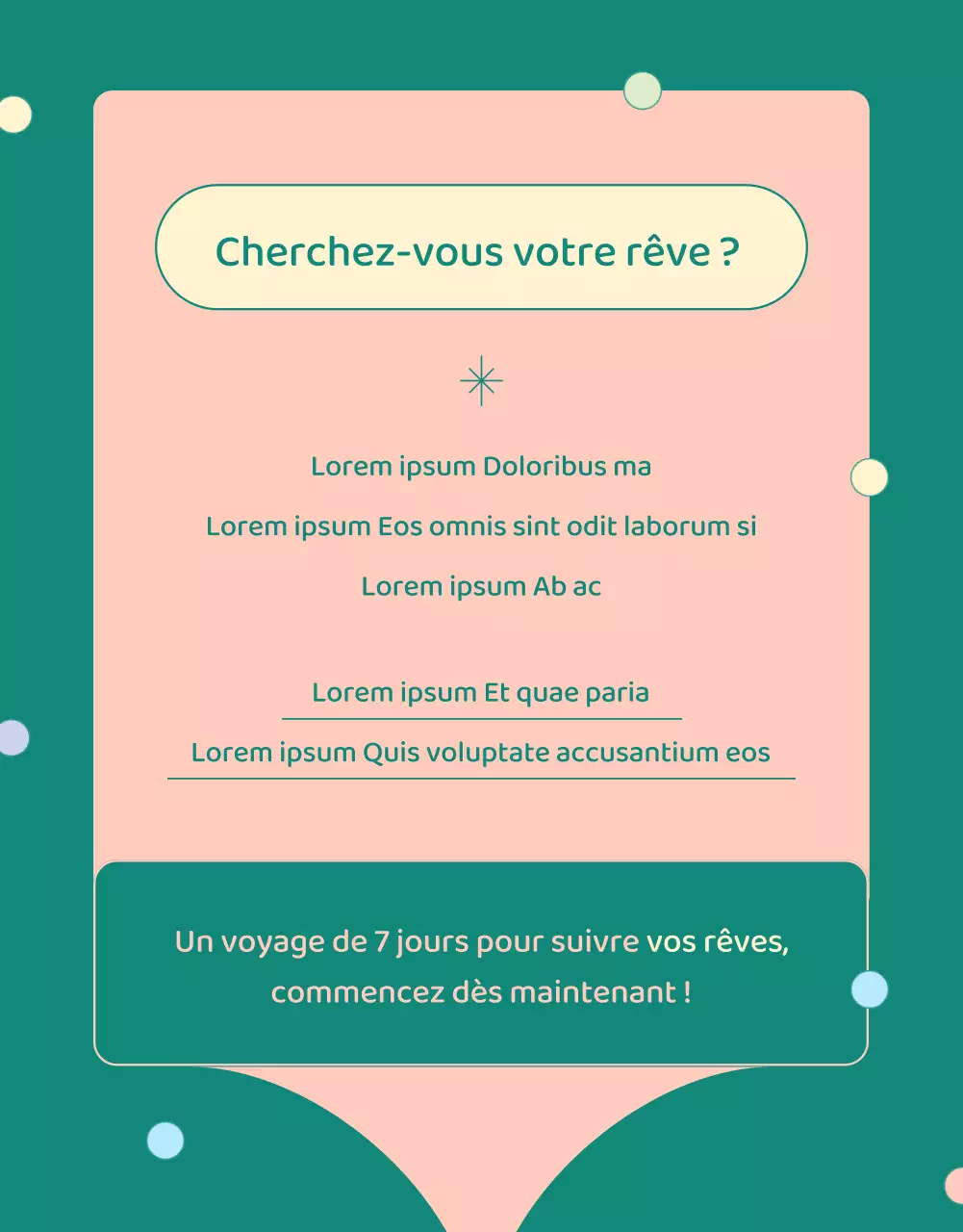 Promouvoir un salon de l'emploi rose et vert pour les jeunes