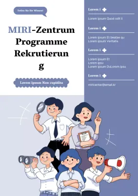 Ein Leitfaden für die Rekrutierung von Ausbildern für trendige blau-weiße Programme