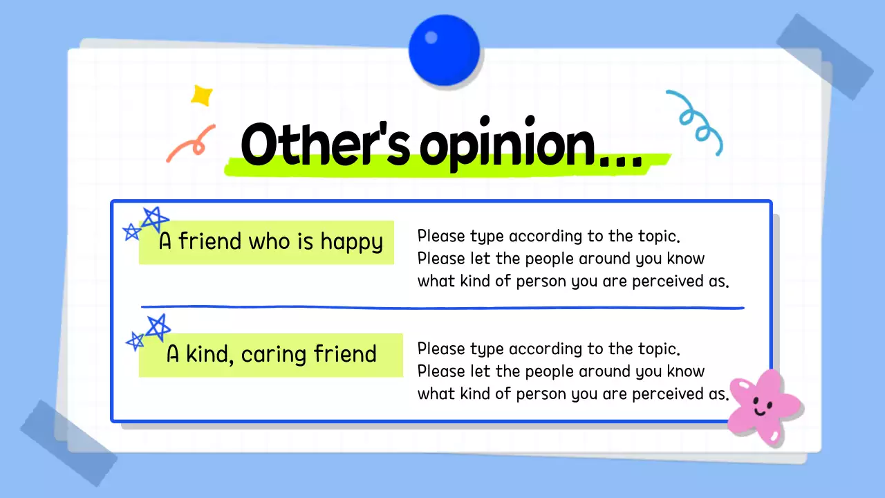 Apresentação do livro de histórias Blue Playful Life