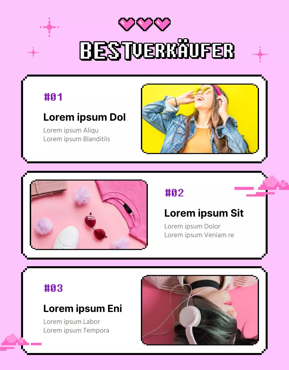 Cyber-coole Offshore-Job-Promotion in Lila und Pink