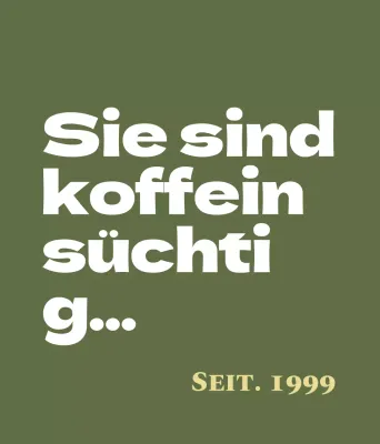 Cafe-Waren mit einem Beschriftungskonzept