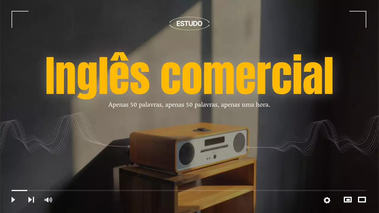 50 palavras inglesas de luxo num fundo cinzento MainTitle