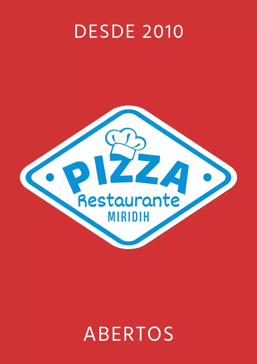 Restaurante italiano Red Blue Pizza