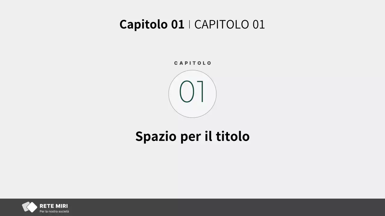 Rapporti semplici, grigi e bianchi per le ONG