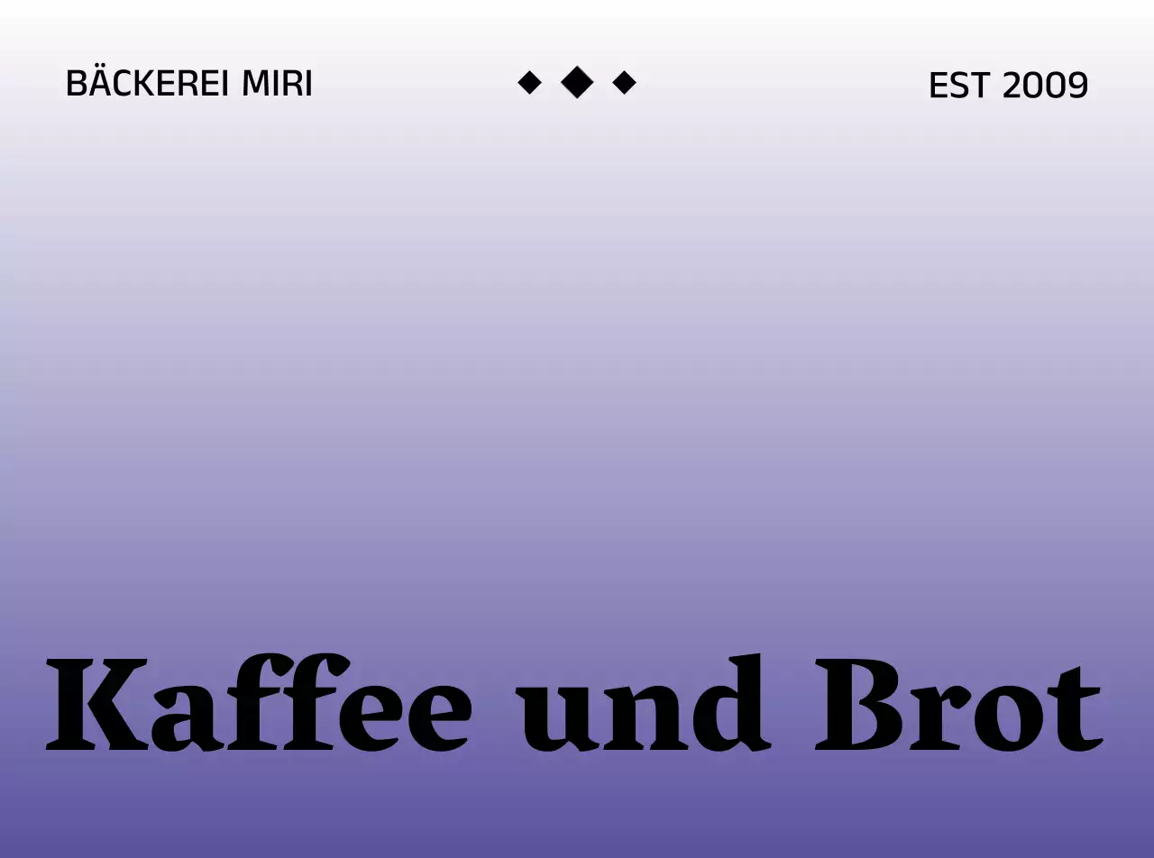 Blauer Farbverlauf Saubere Typografie Werben Sie für Ihren QR-Code