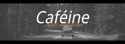 Cadre circulaire noir et orange vintage goods