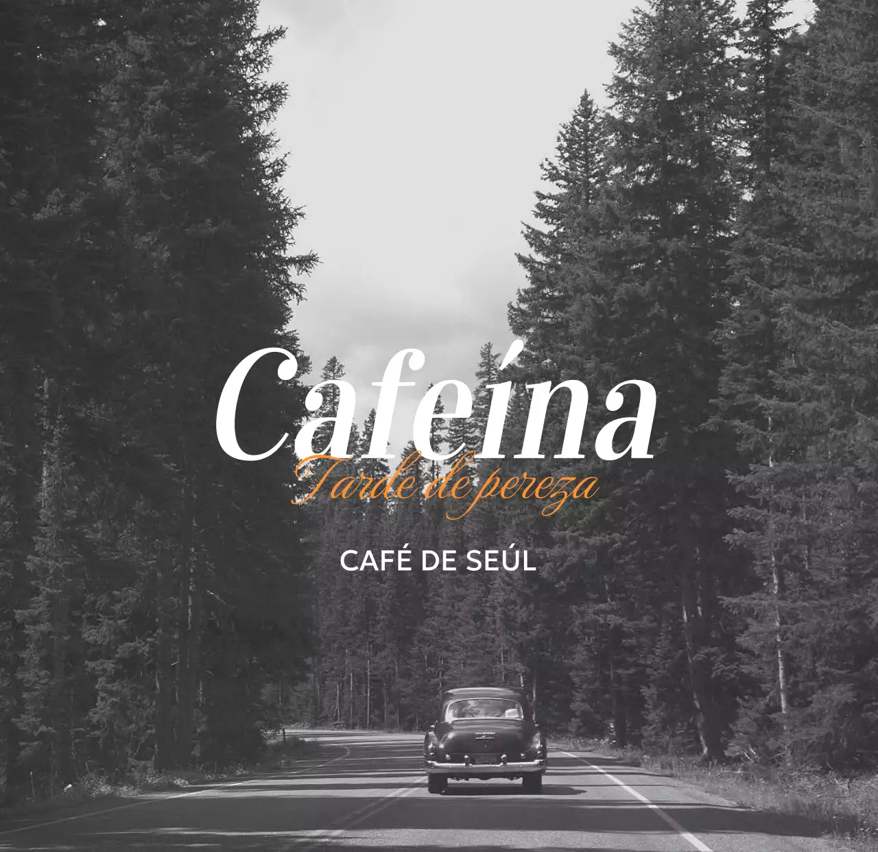 Marco circular negro y naranja artículos vintage