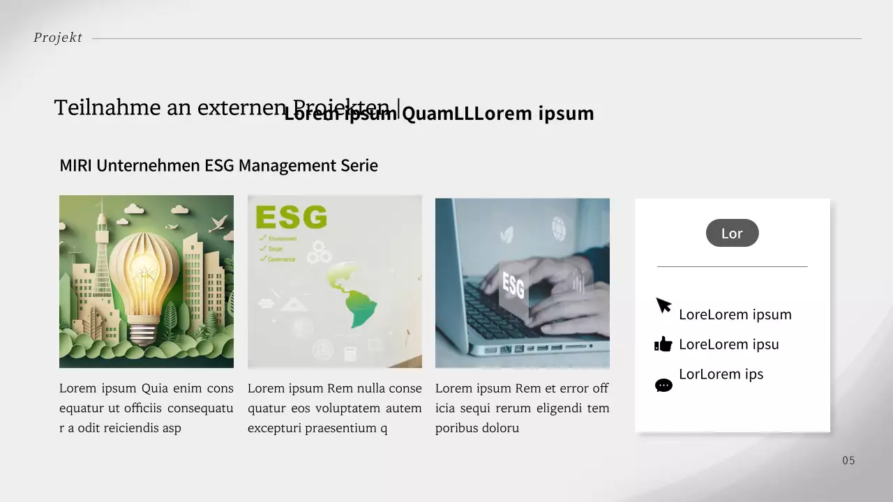 Ein einfaches, graues Bewerbungsanschreiben