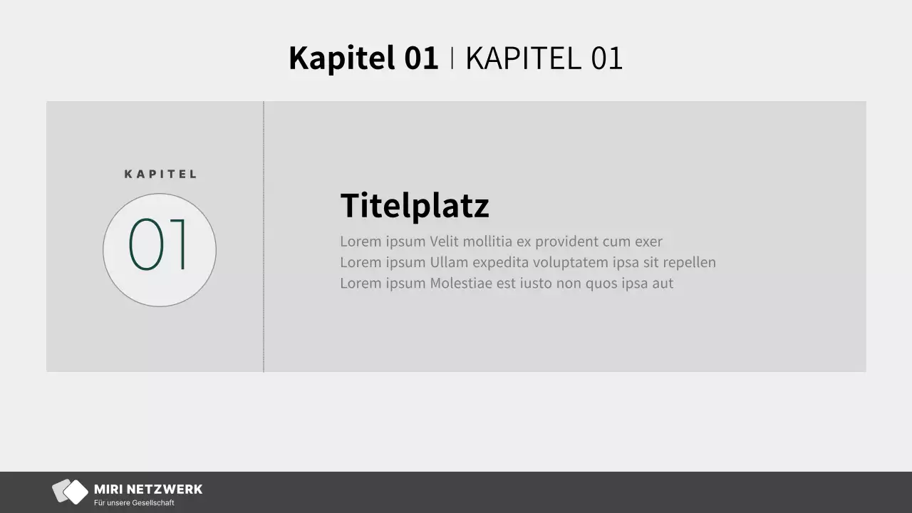 Einfache, grau-weiße Berichte für NGOs