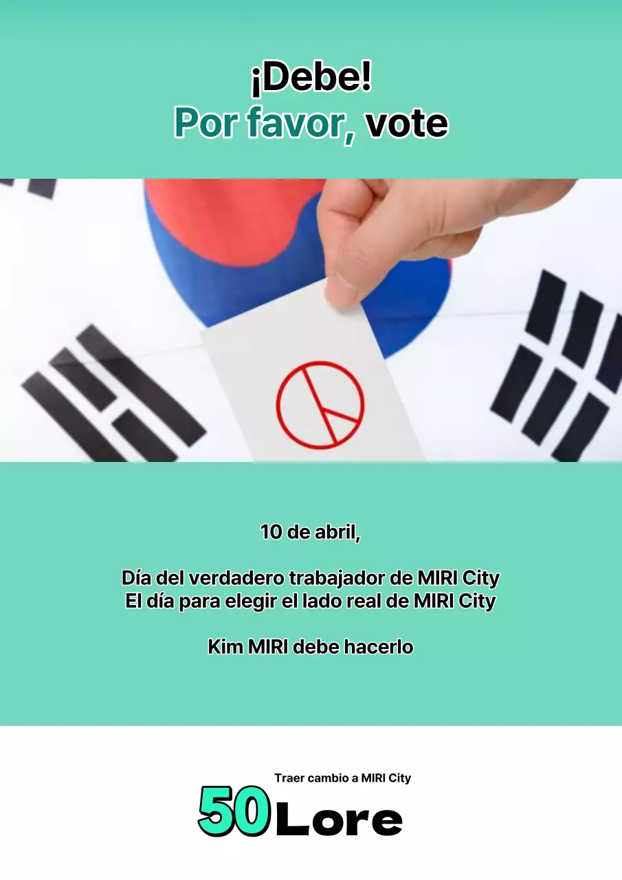 Promover las elecciones con acentos blancos y verdes