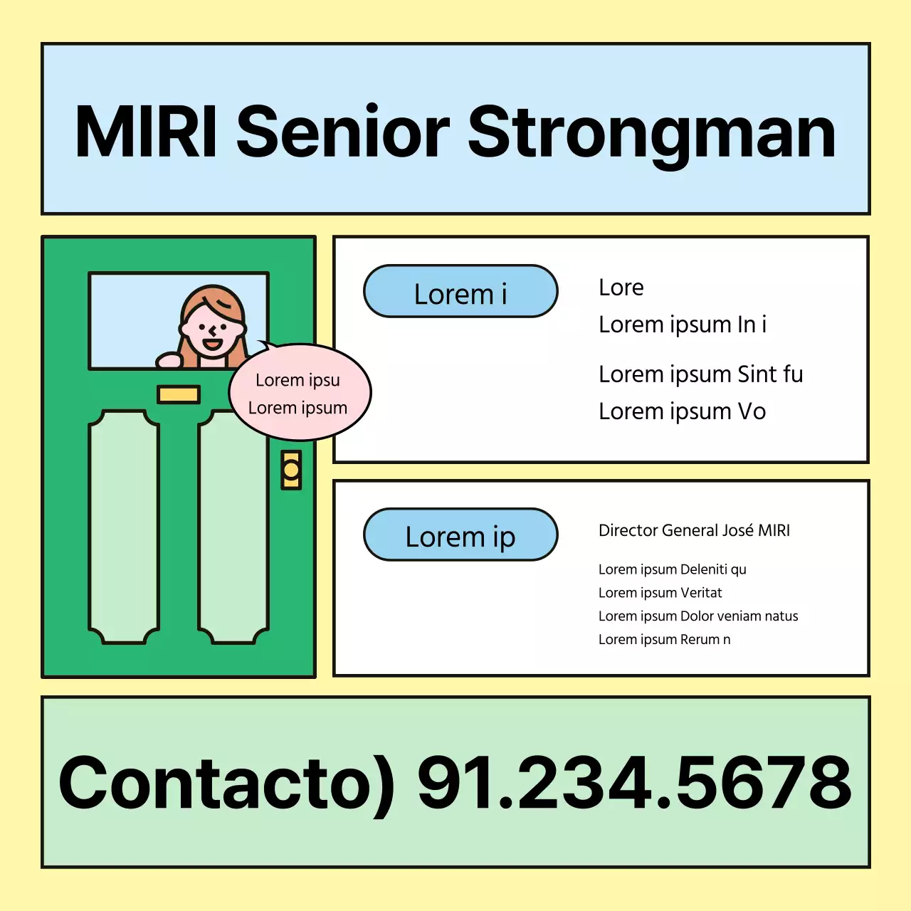 Guía de cuidados primaverales para mayores en amarillo y rosa