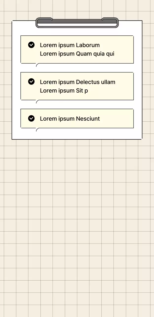 Diseño de una feria de admisiones con un concepto de tablón de notas