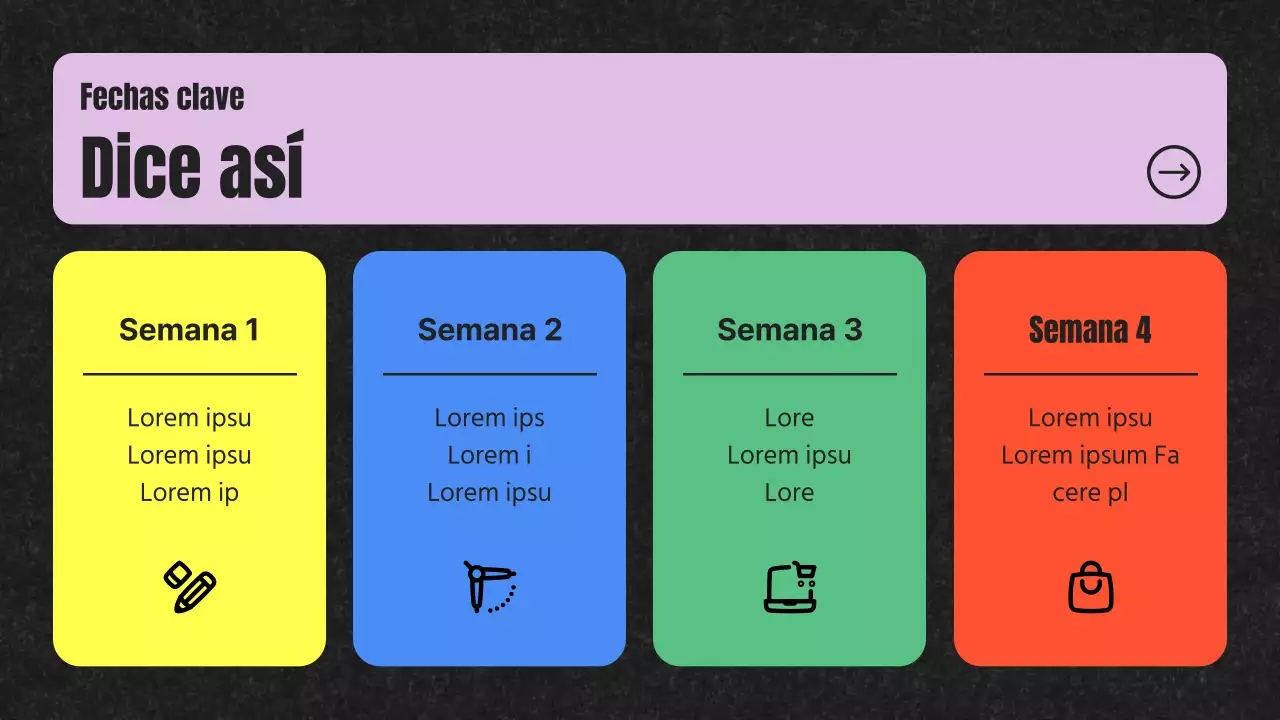 Carta de presentación para la contratación de participantes en el arte pop en negro y arco iris